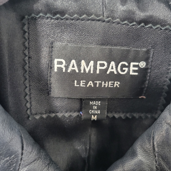Vintage Rampage Leather Jacket - Picture 3 of 7